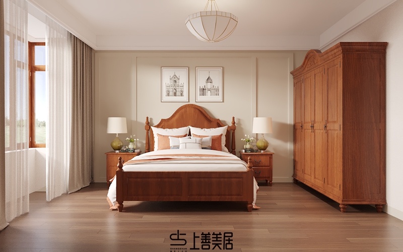 德賢華府160㎡美式裝修案例