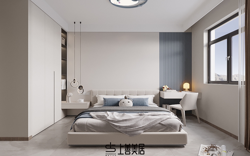 國仕山140平現(xiàn)代簡約裝修設(shè)計04