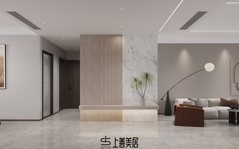 德賢華府160平簡歐風(fēng)格效果圖