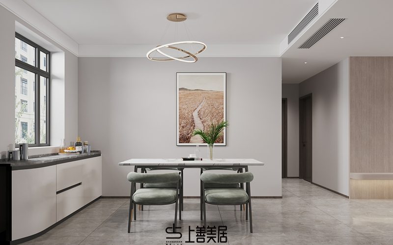 德賢華府160平簡歐風(fēng)格效果圖