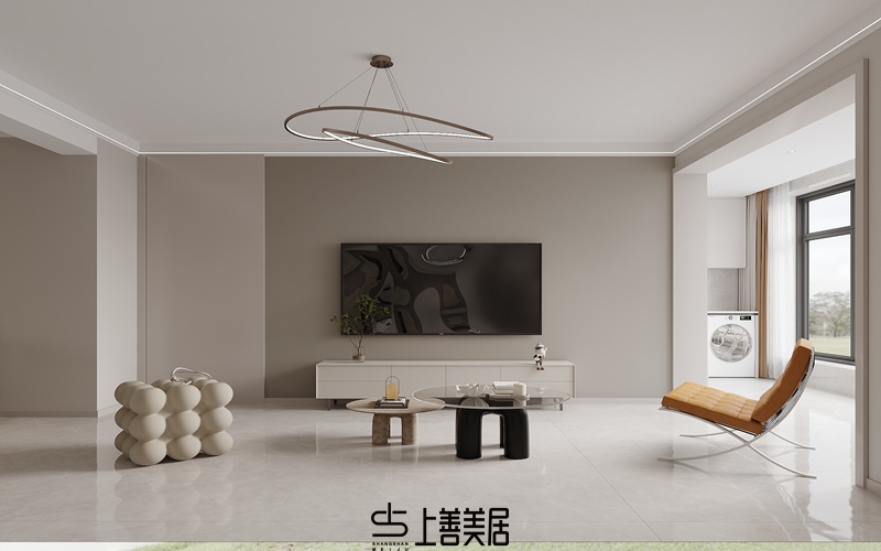 國仕山130平現(xiàn)代簡約裝修設(shè)計06