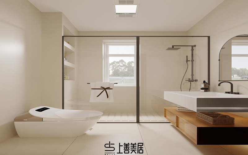 孔雀城350㎡田園風(fēng)別墅裝修設(shè)計