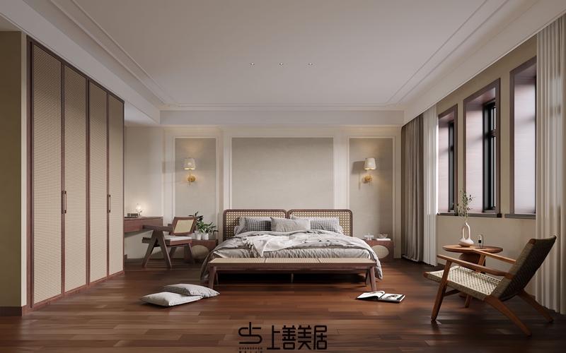 孔雀城350平米田園風(fēng)裝修圖02