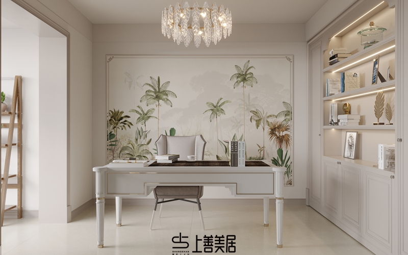 保定康城紫玉府140㎡輕奢裝修案例