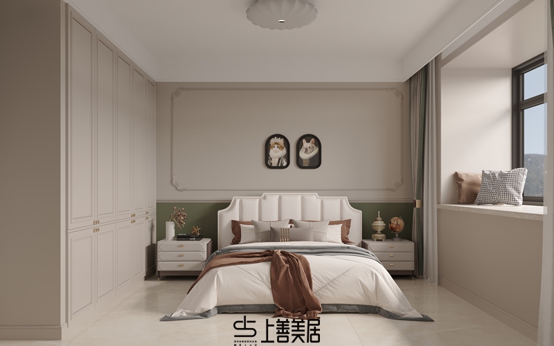 保定康城紫玉府140㎡輕奢裝修案例