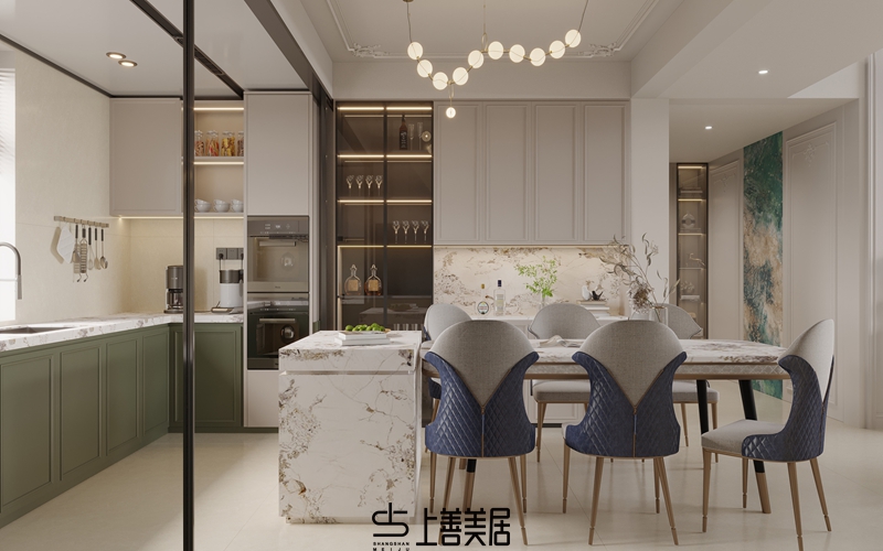 保定康城紫玉府140輕奢風(fēng)格效果圖08