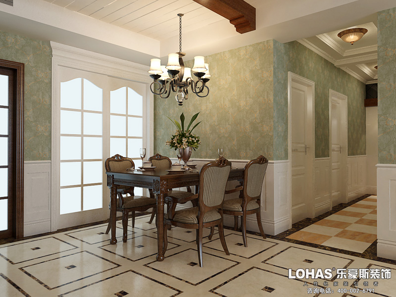 國(guó)仕山/155平米/美式