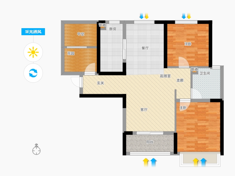 采光通風圖