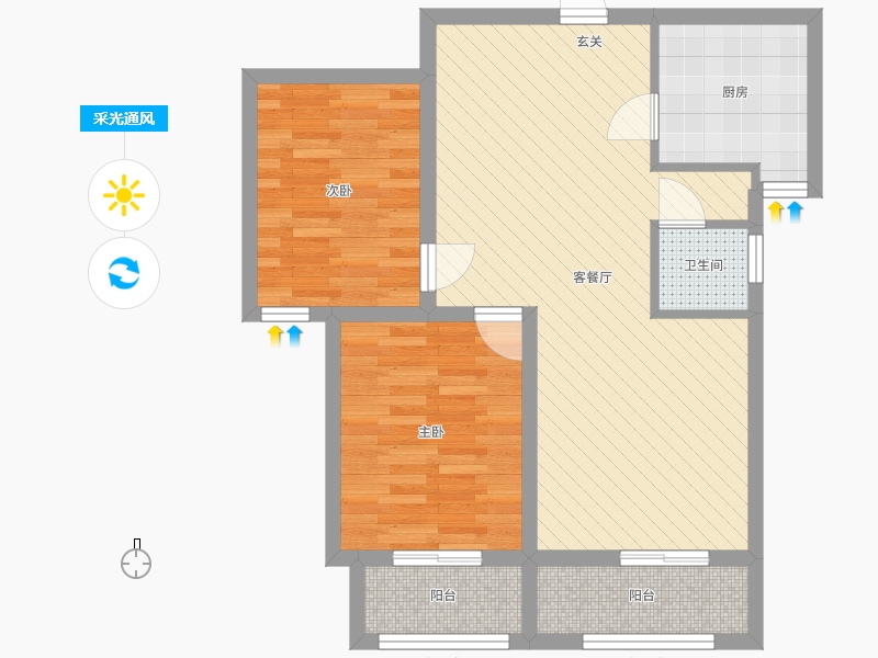 采光通風(fēng)圖