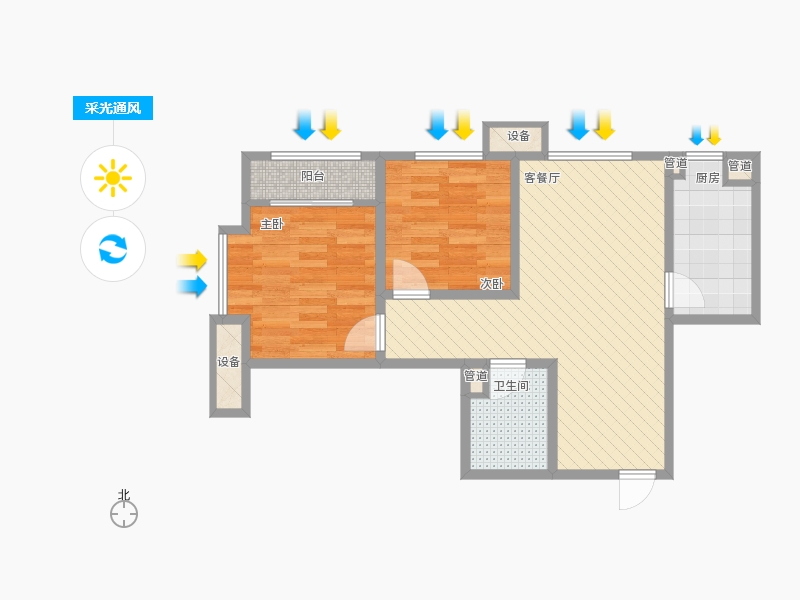采光通風圖